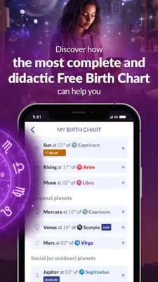 Astrolink Birth Chart android App screenshot 14