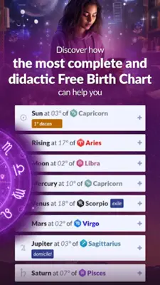 Astrolink Birth Chart android App screenshot 6